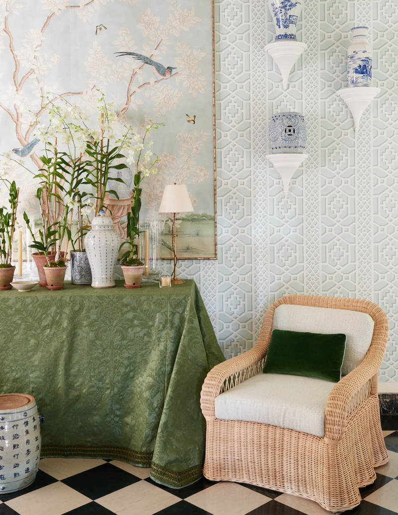 Chinoiserie Inspired Design by Mark D. Sikes